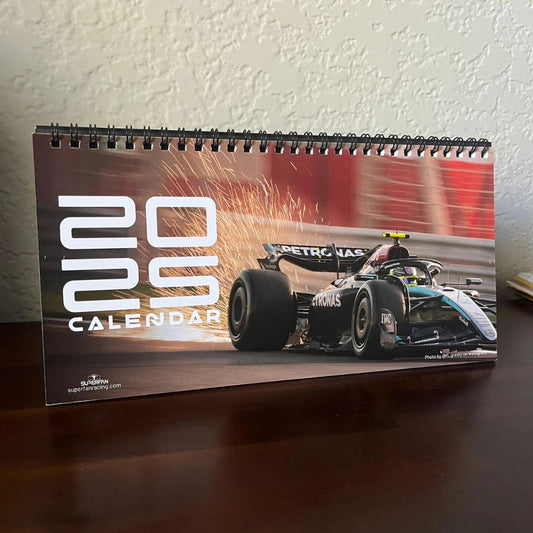 2025 F1 Desk Calendar