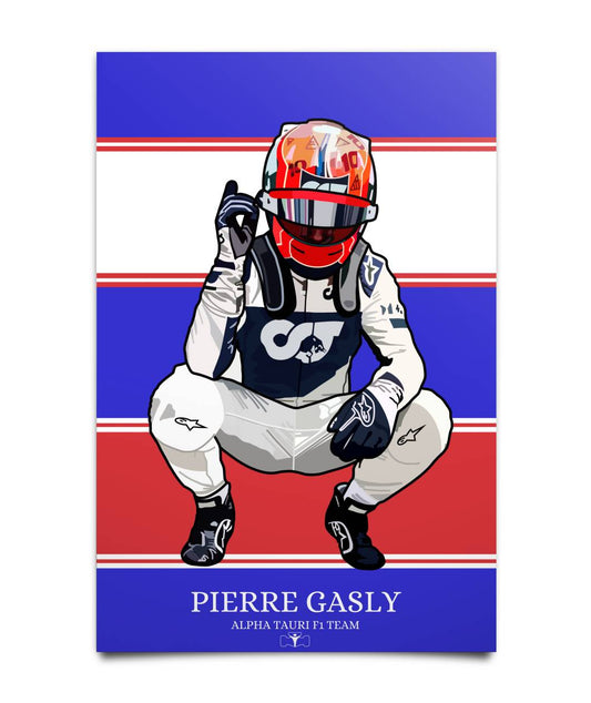 Gasly Wall Poster