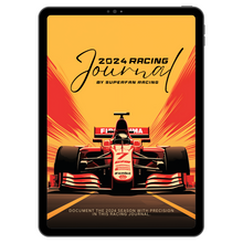 Load image into Gallery viewer, 2024 F1 Racing Journal
