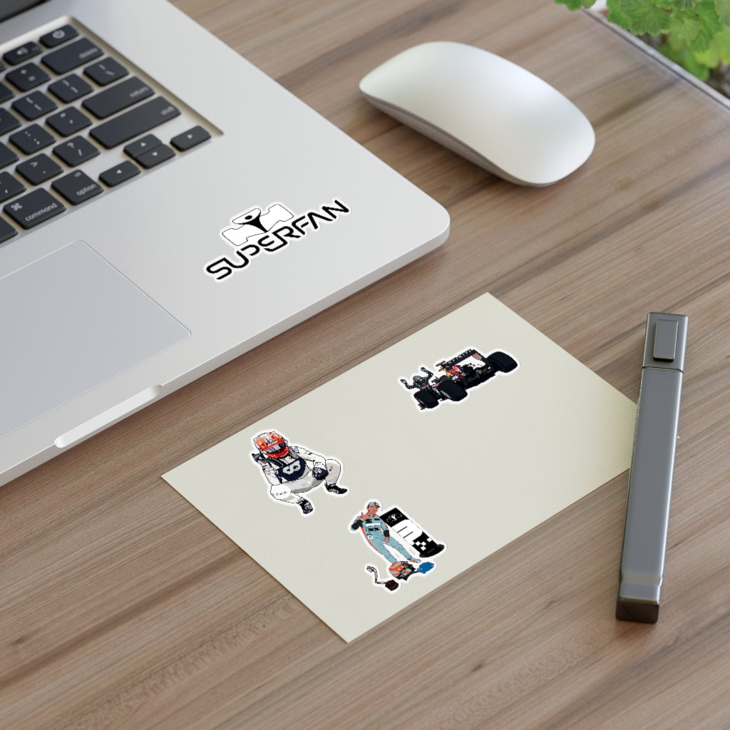 F1 Fan Sticker F1 Sticker Packs Edition 1 – Superfan Racing Ltd