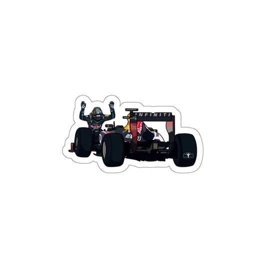 Vettel Sticker