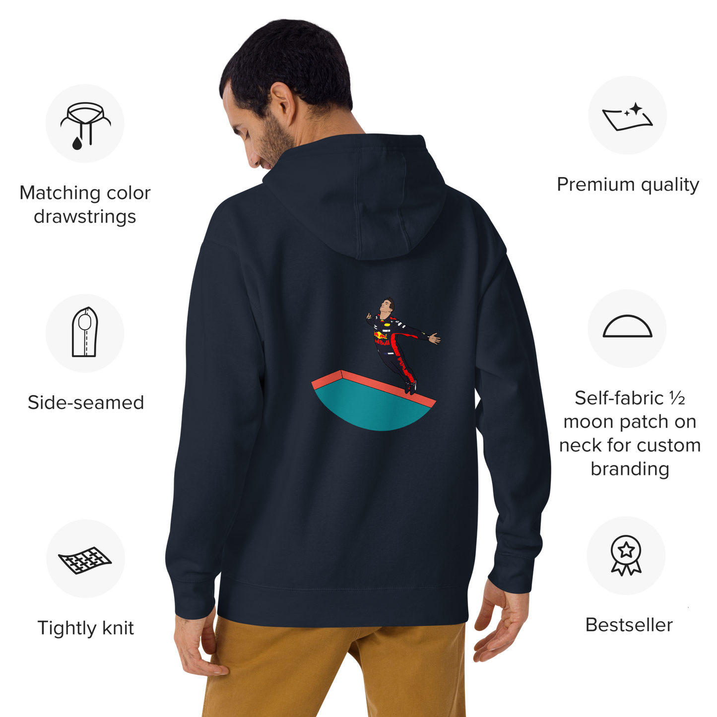 Sudadera con capucha Monaco Pool Dive