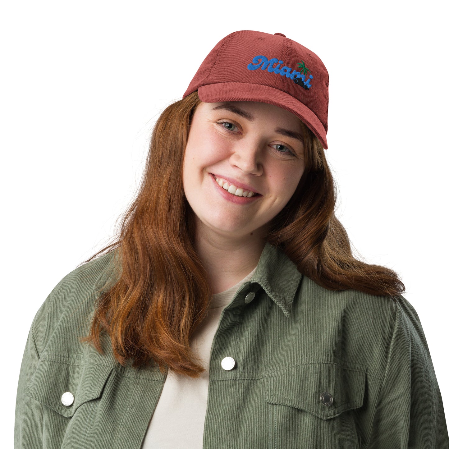 Gorra de pana vintage de Miami GP