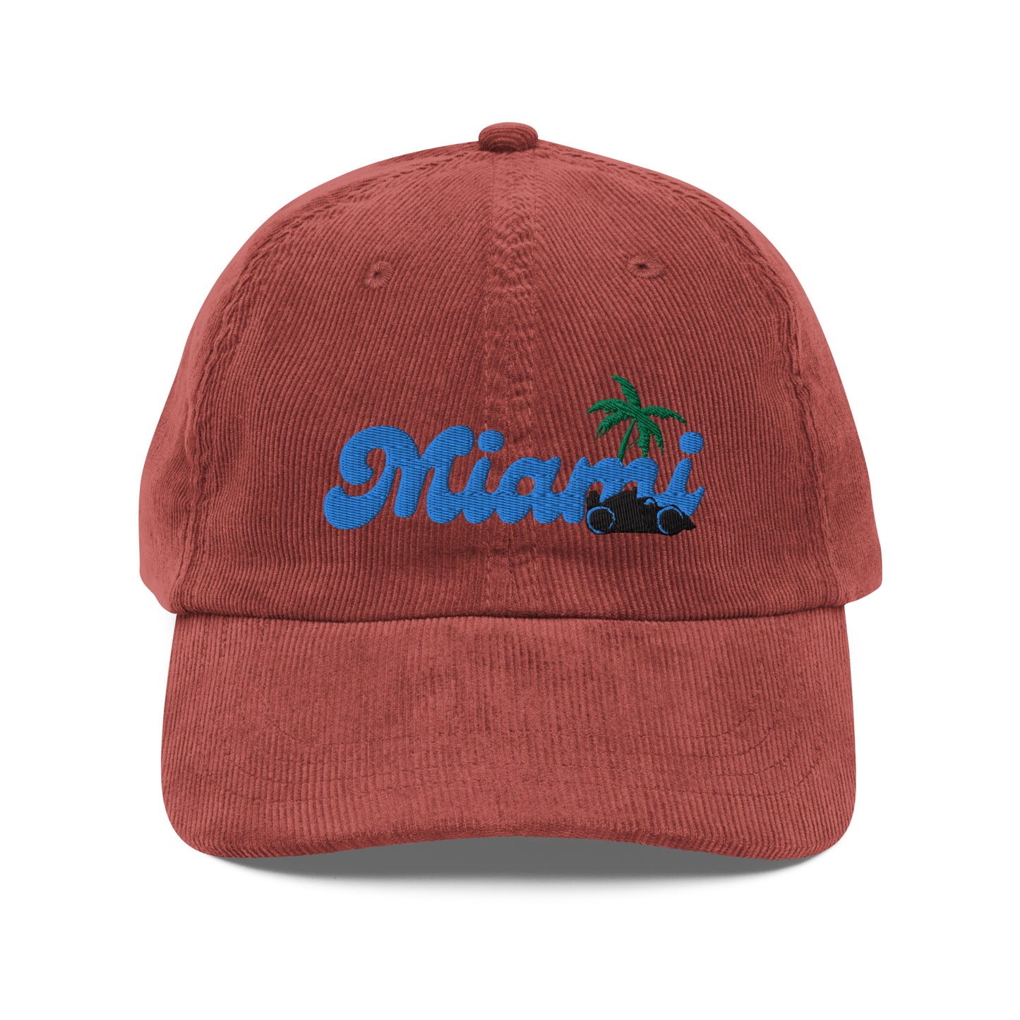 Gorra de pana vintage de Miami GP