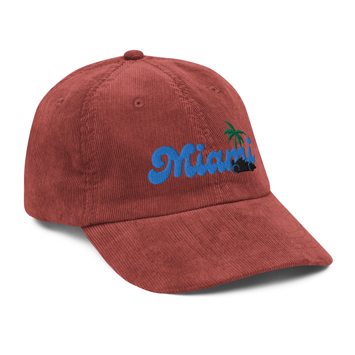 Gorra de pana vintage de Miami GP